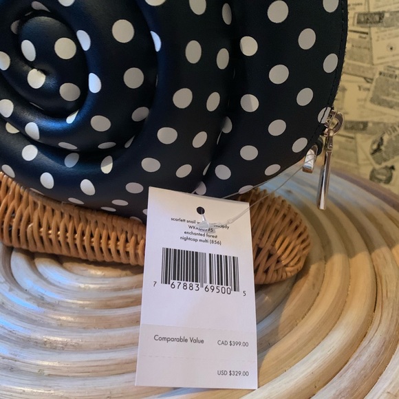 Enchanted Forest Wicker Scarlet Snail Kate Spade - Picture 6 of 15